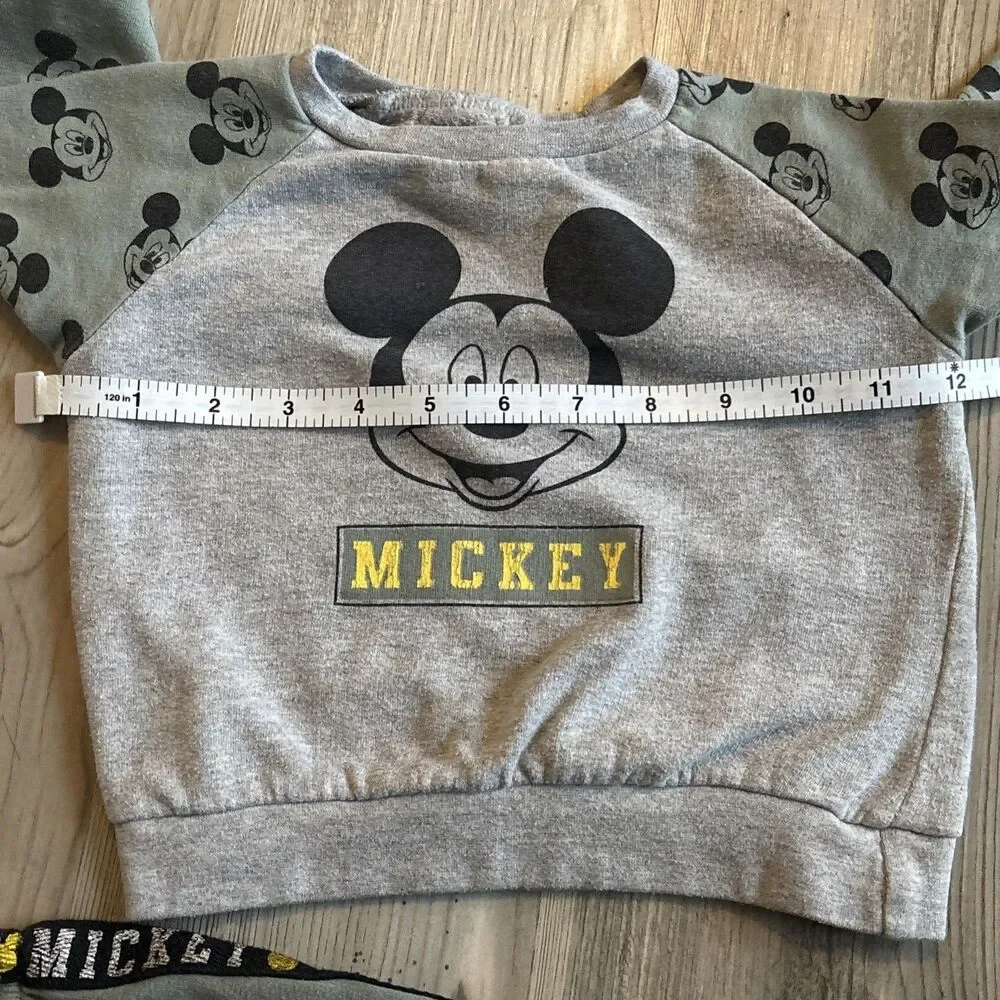 Vintage Disney Baby Mickey Jogger Set Size 24 Months
